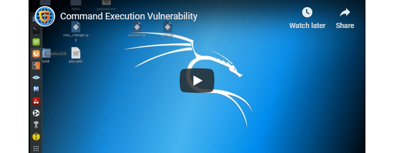 Command Execution Vulnerability
